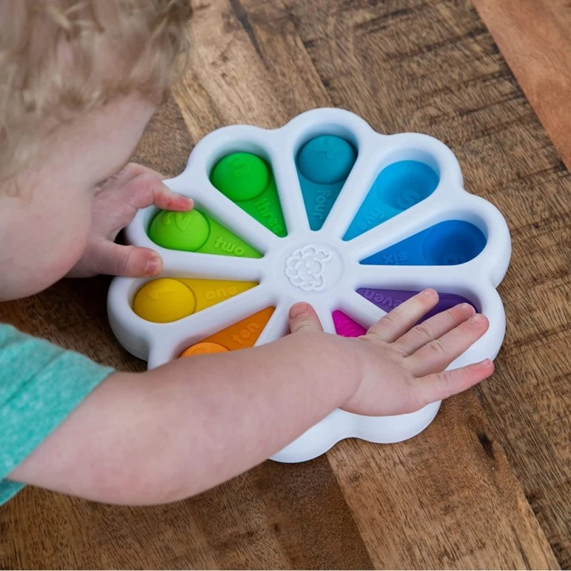 TOMY Fat Brain Toys Dimple Цифри, 2г+, F275